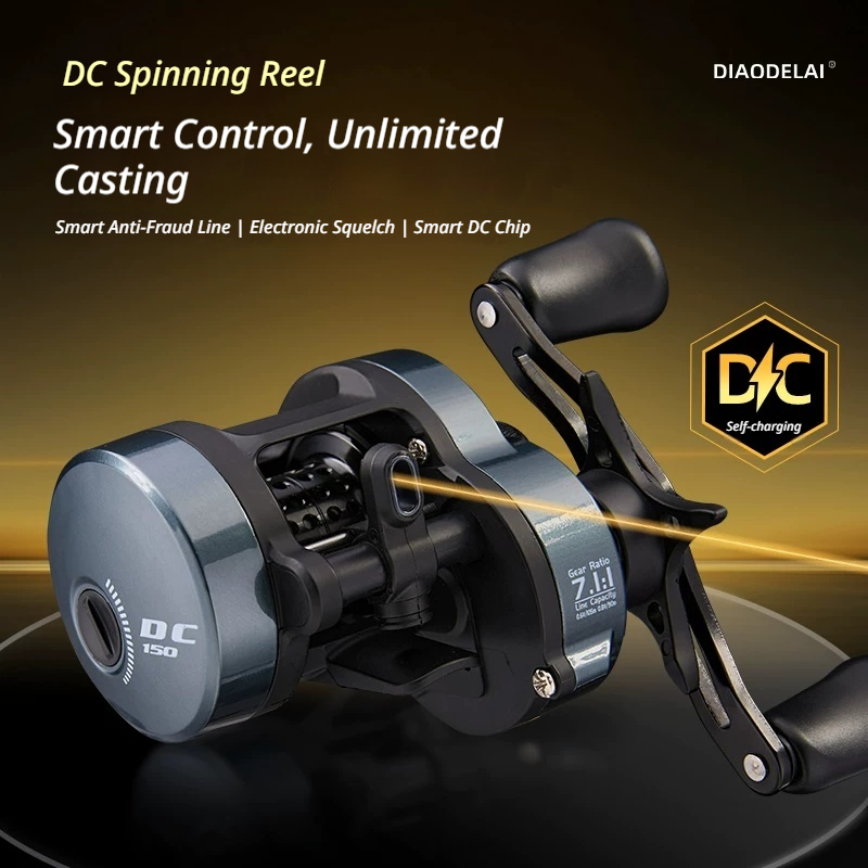 Diaodelai Dc Drum Fishing Reel - Trolling Reel review and price