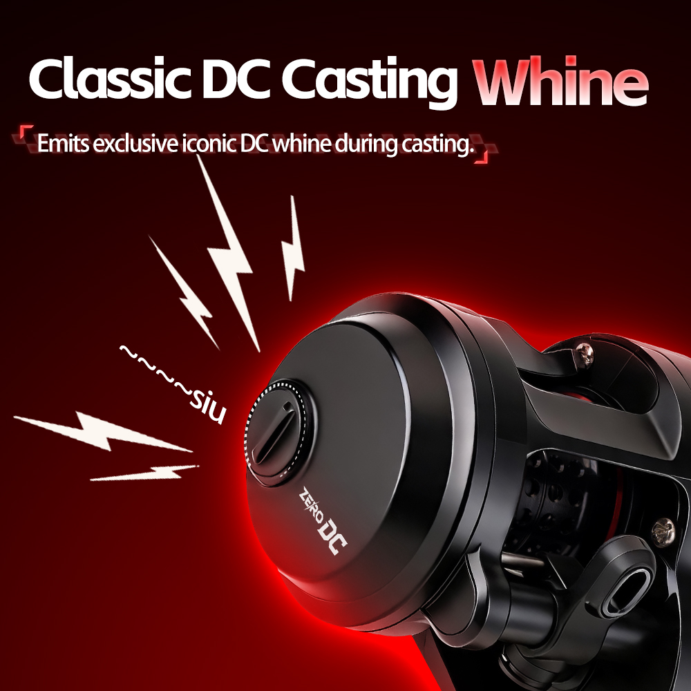 FISHINGFANS DC-ROUND Baitcasti - Spincast Reel review and price