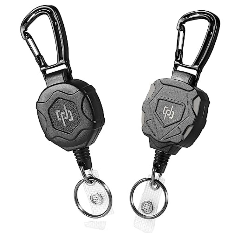 2 Pack Retractable Keychain He - Conventional Reel review and price