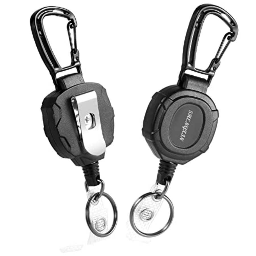 2 Pack Retractable Keychain He - Conventional Reel review and price